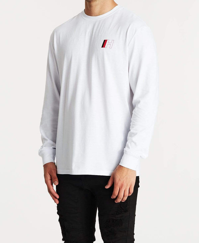Huffer Long Sleeve Sup T-Shirt Speed H White