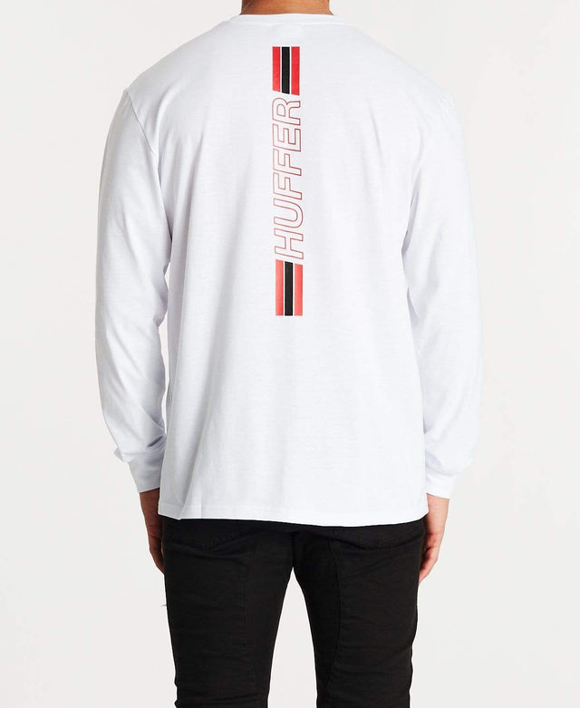 Huffer Long Sleeve Sup T-Shirt Speed H White