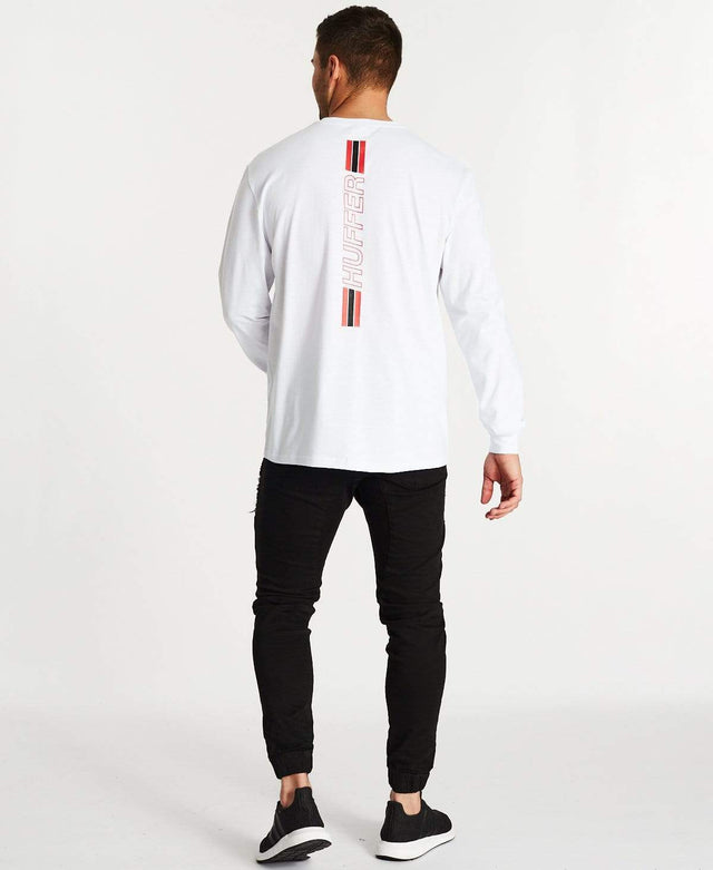 Huffer Long Sleeve Sup T-Shirt Speed H White