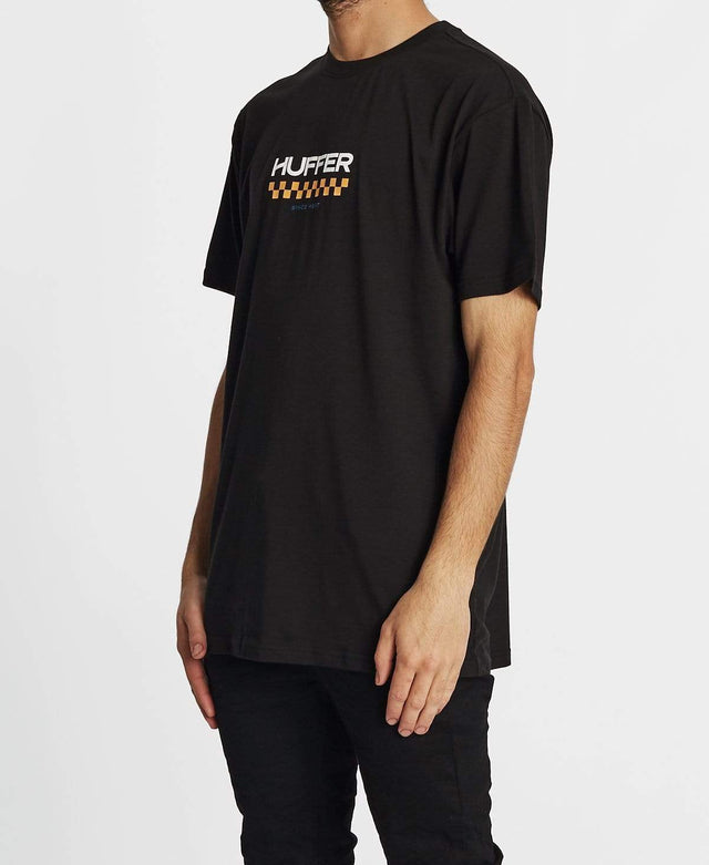 Huffer Sup T-Shirt Checker Black