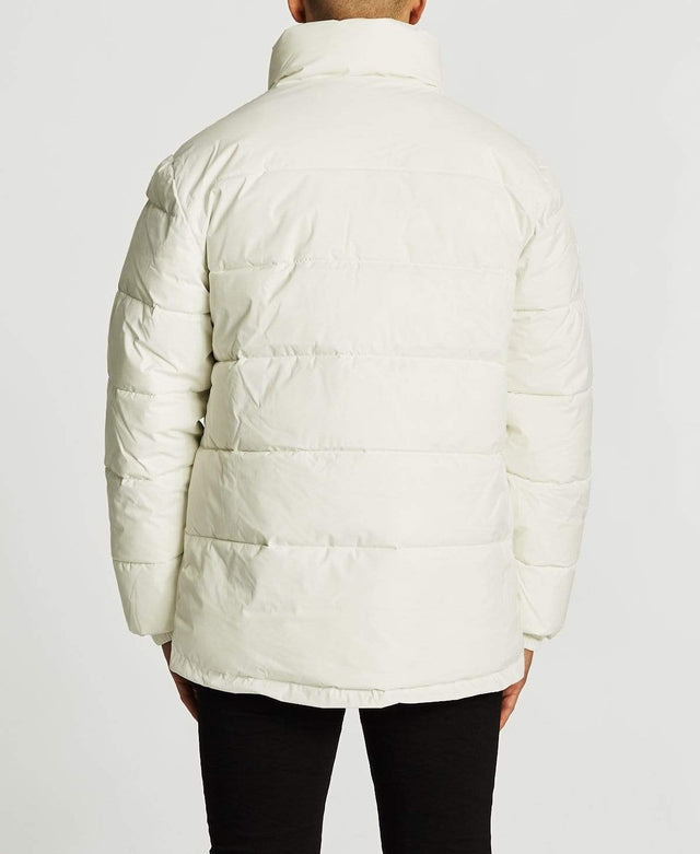 Huffer Track Puffer Jacket White