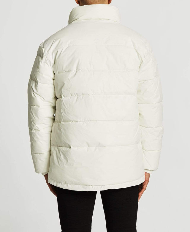 Huffer Track Puffer Jacket White