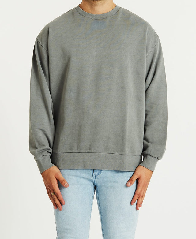 Inventory Bradford Relaxed Jumper Pigment Steel Grey