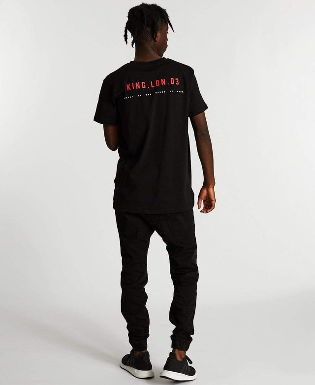 King Apparel Shadwell T-Shirt Black