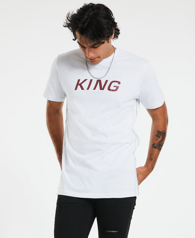 King Apparel Stepney T-shirt White