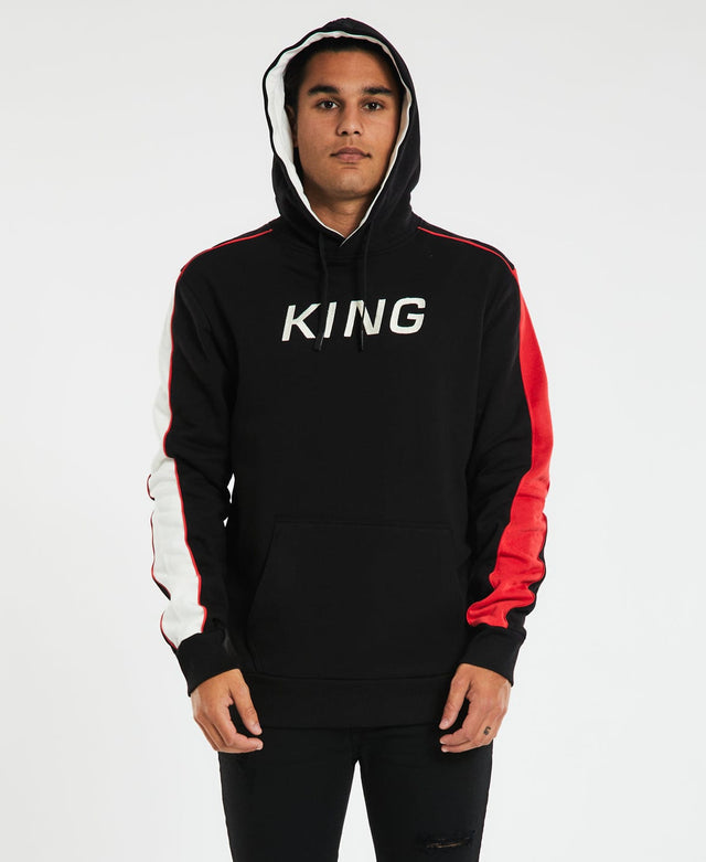 King Apparel Stepney Tracksuit Hoodie Black
