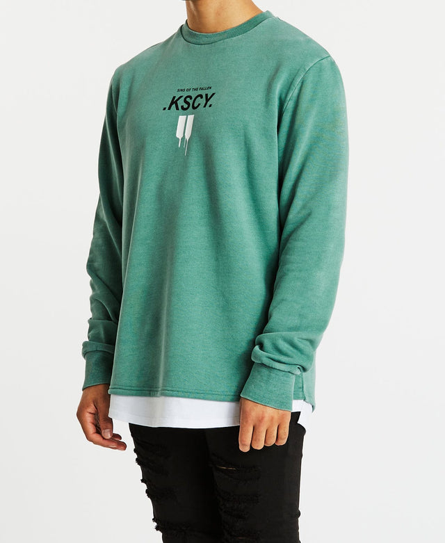 Kiss Chacey All Sinner Layered Jumper Pigment Trellis