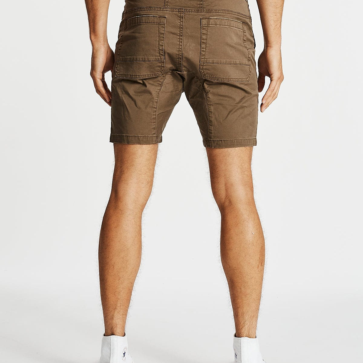 Brigham Shorts Tobacco Brown Neverland Store