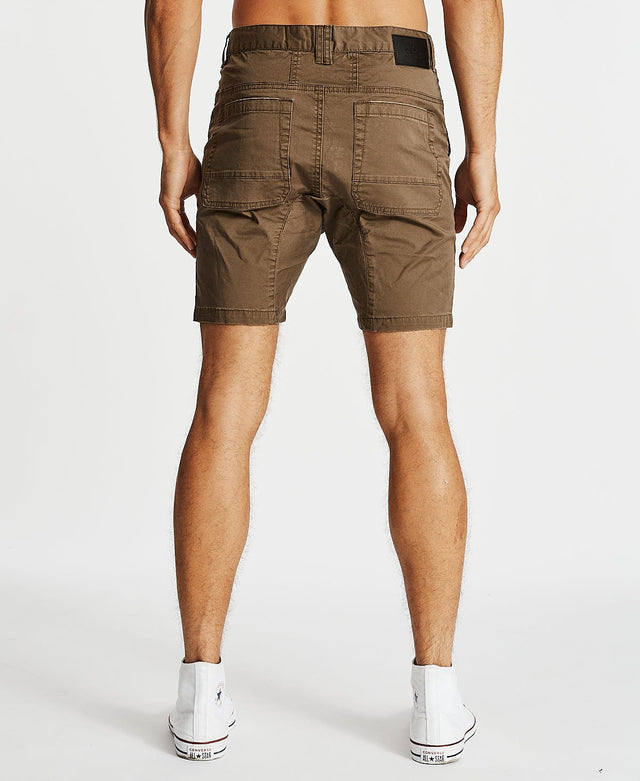 Kiss Chacey Brigham Shorts Tobacco Brown