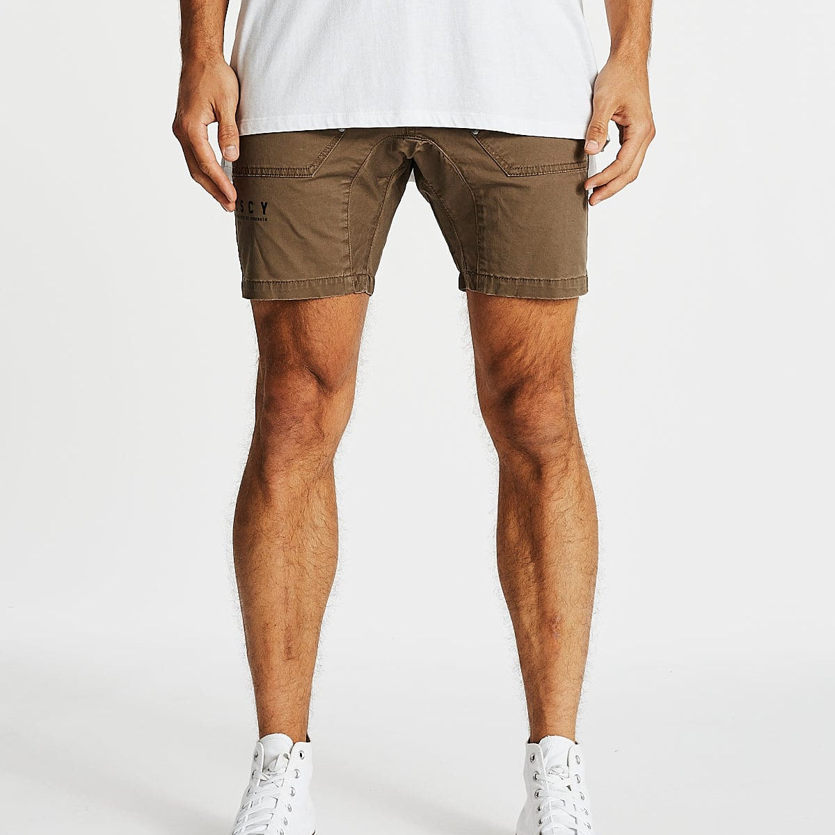 Brigham Shorts Tobacco Brown Neverland Store