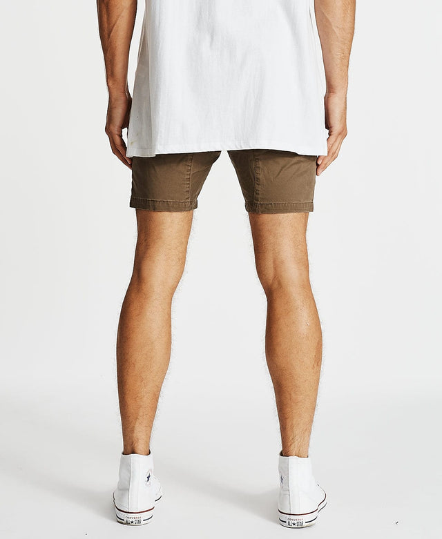 Kiss Chacey Brigham Shorts Tobacco Brown