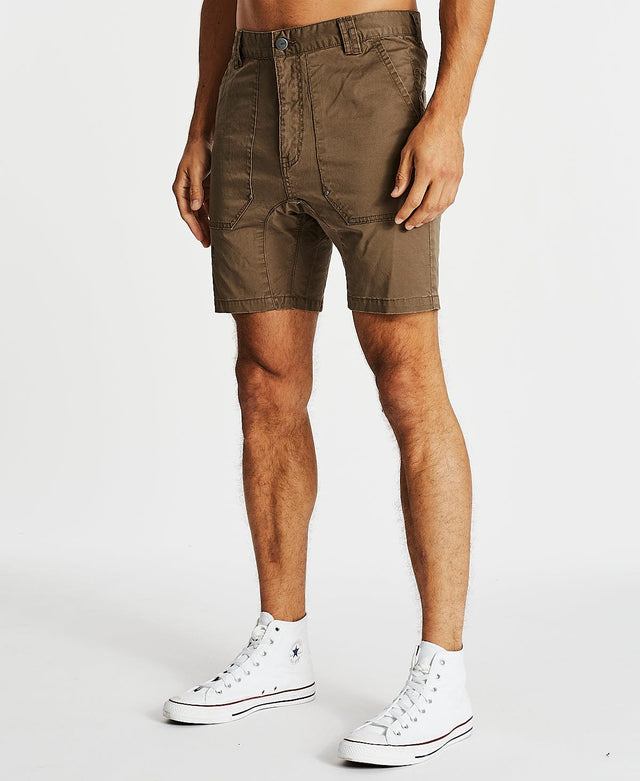 Kiss Chacey Brigham Shorts Tobacco Brown