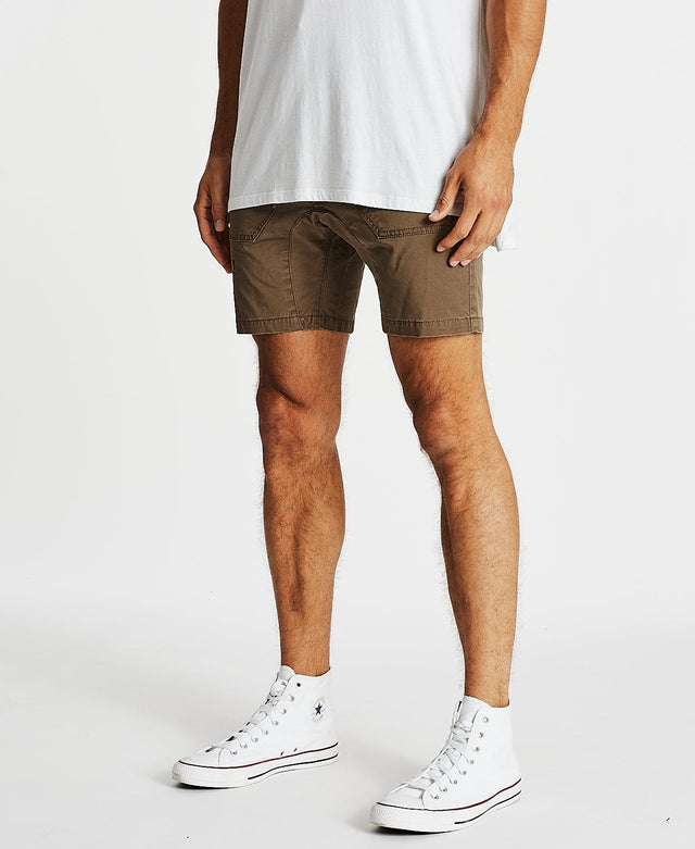 Kiss Chacey Brigham Shorts Tobacco Brown