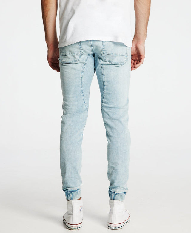 Kiss Chacey Carter Denim Jogger Powder Blue