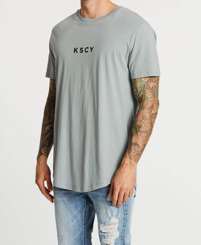 Kiss Chacey Chaos Engine Dual Curved T-Shirt Quarry