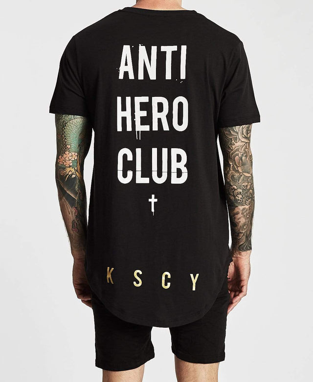 Kiss Chacey Chasing Baseball T-Shirt Jet Black