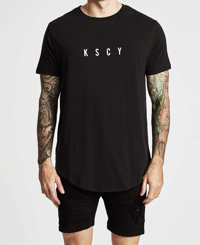 Kiss Chacey Chasing Baseball T-Shirt Jet Black