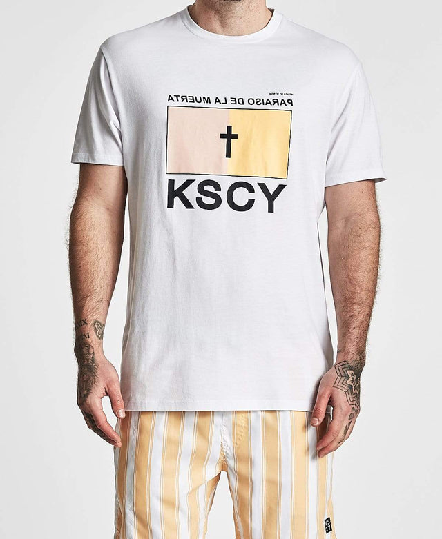 Kiss Chacey De La Muerta Relaxed Fit T-Shirt White