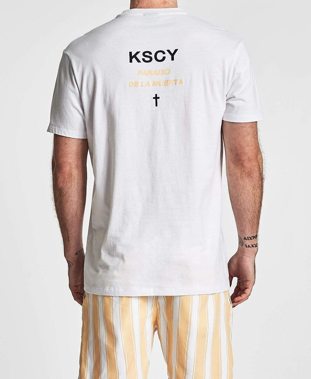 Kiss Chacey De La Muerta Relaxed Fit T-Shirt White