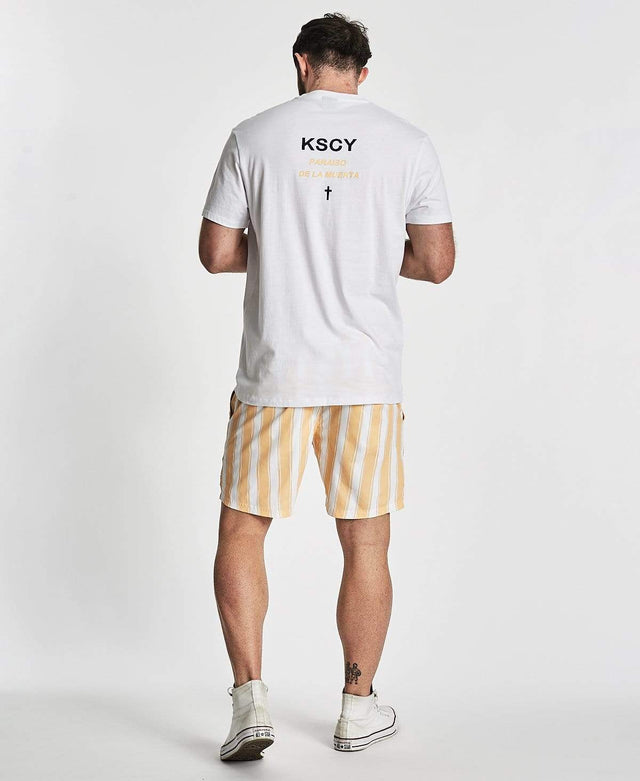 Kiss Chacey De La Muerta Relaxed Fit T-Shirt White