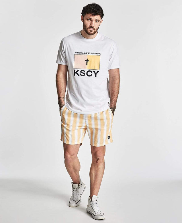 Kiss Chacey De La Muerta Relaxed Fit T-Shirt White