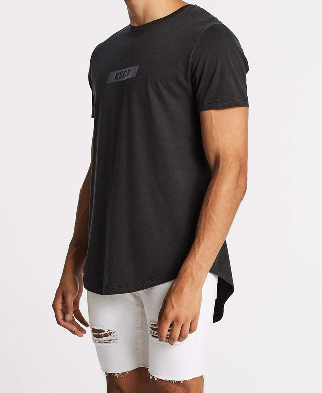 Kiss Chacey Department of Strength Dual Curved T-Shirt Pigment Black