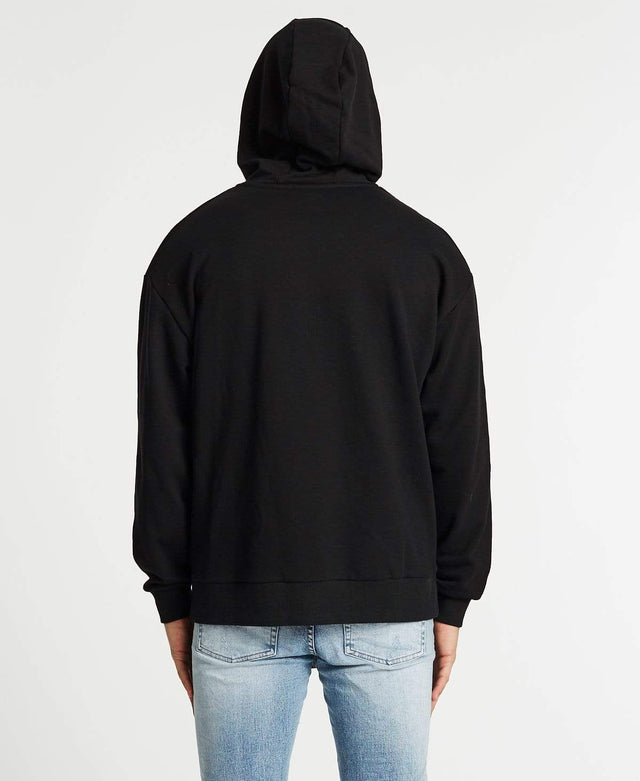 Kiss Chacey Foster Relaxed Fit Hoodie Jet Black