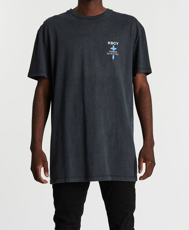 Kiss Chacey Gate Keeper Relaxed T-Shirt Pigment Black