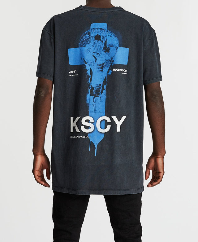 Kiss Chacey Gate Keeper Relaxed T-Shirt Pigment Black