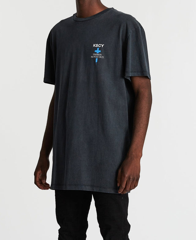 Kiss Chacey Gate Keeper Relaxed T-Shirt Pigment Black