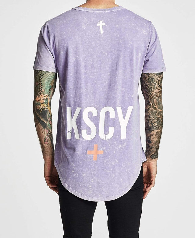 Kiss Chacey High Stakes Baseball T-Shirt Acid Sky Blue