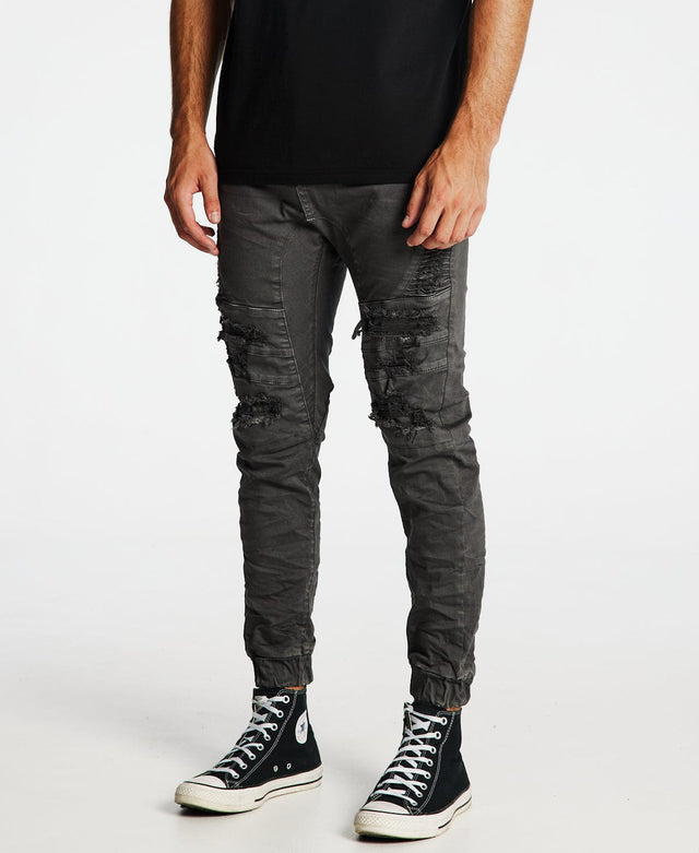 Kiss Chacey Hydra Denim Jogger Dark Shadow
