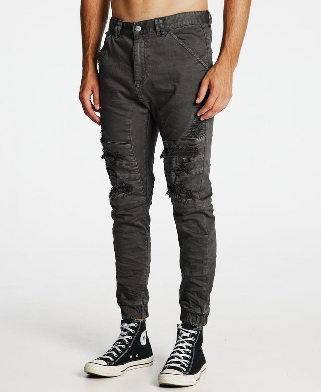 Kiss Chacey Hydra Denim Jogger Dark Shadow