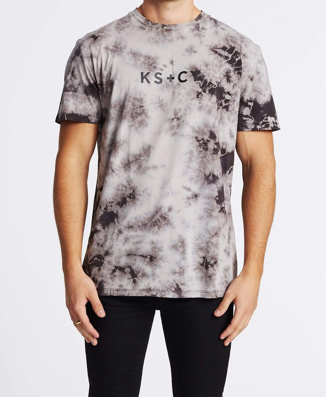 Kiss Chacey Impression Relaxed Fit T-Shirt Tie Dye Black