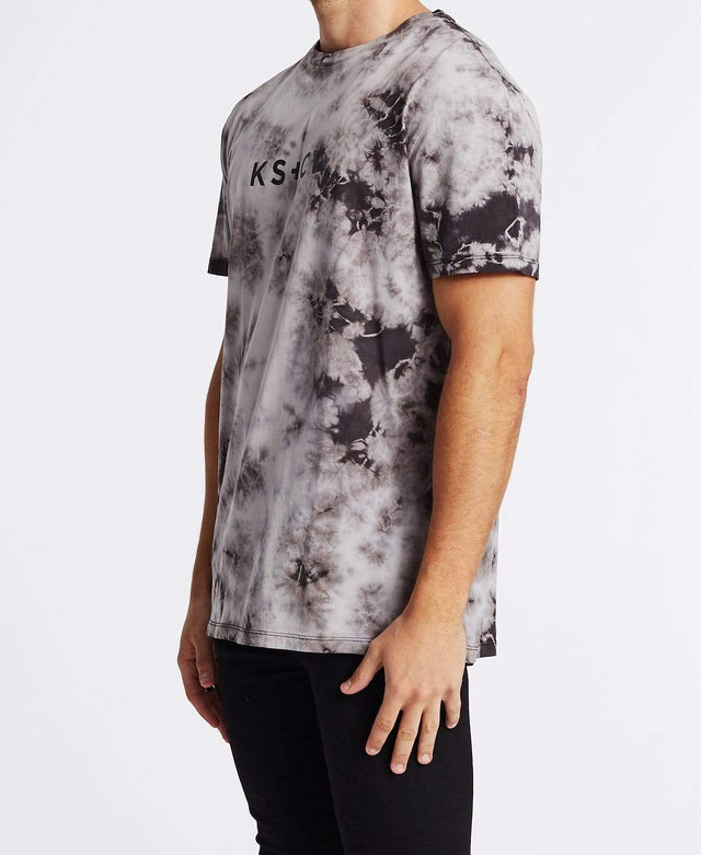 Kiss Chacey Impression Relaxed Fit T-Shirt Tie Dye Black