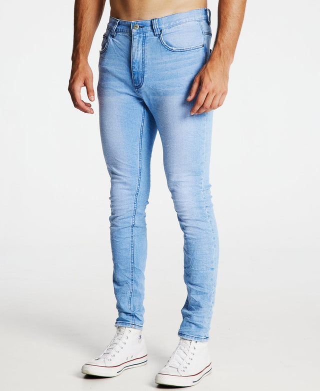 Kiss Chacey K1 Super Skinny Fit Jean Crystal Blue