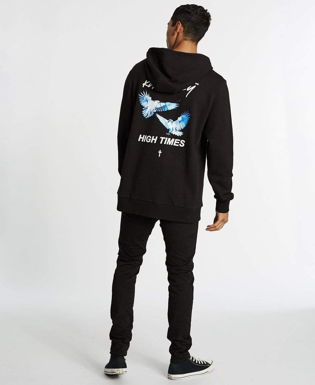 Kiss Chacey Kaleidoscope Basic Hoodie Jet Black