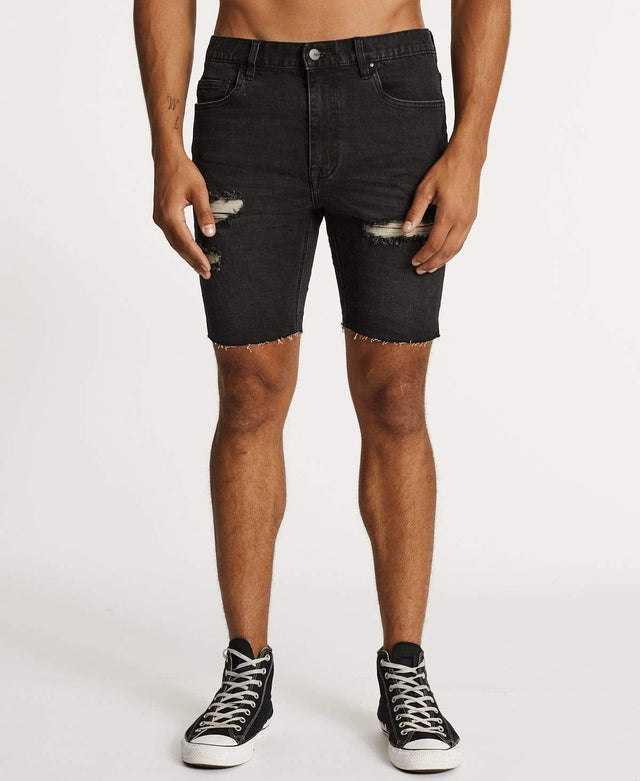 Kiss Chacey KS2 Denim Short Gravestone