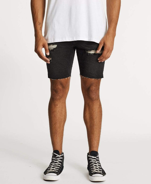 Kiss Chacey KS2 Denim Short Gravestone