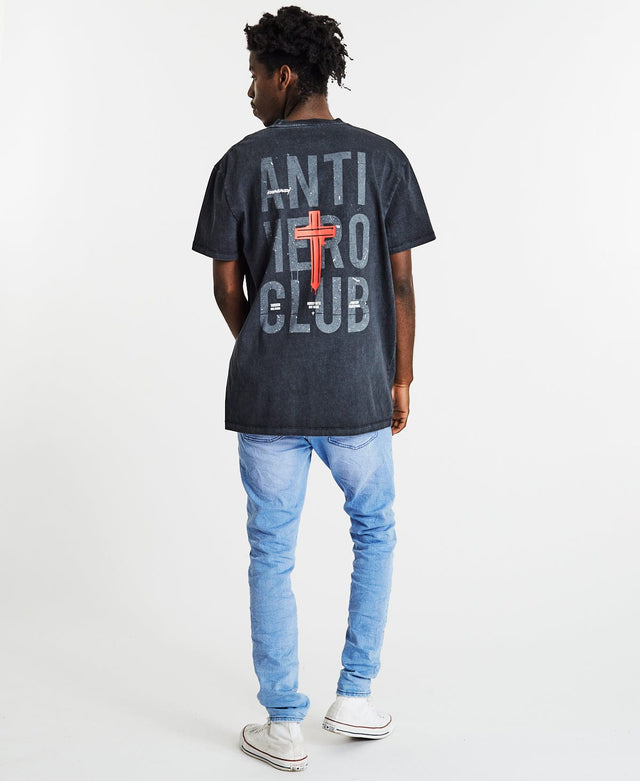 Kiss Chacey Loaded Relaxed T-Shirt Pigment Black