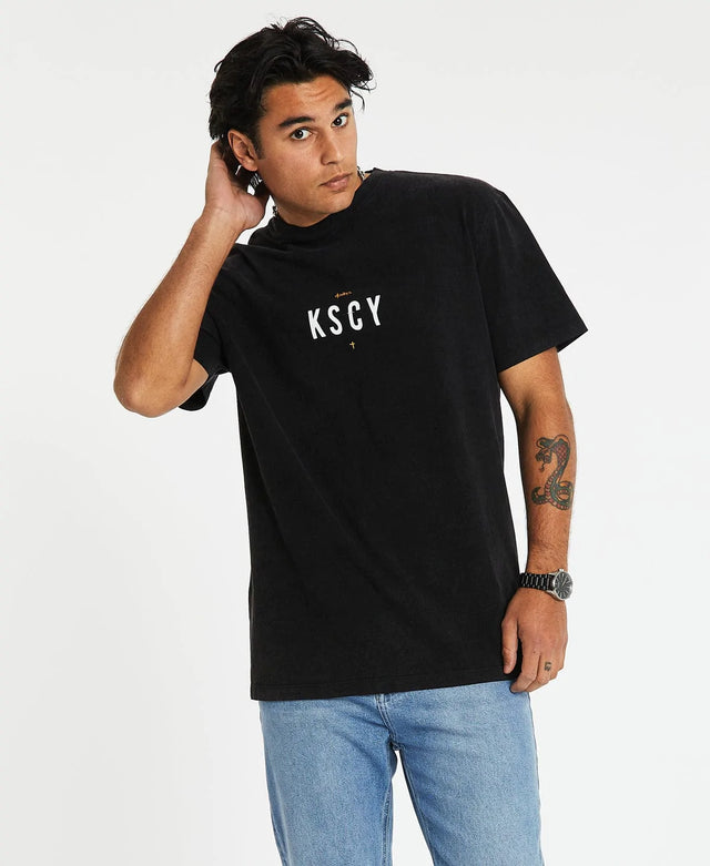 Kiss Chacey Mantura Relaxed T-Shirt Mineral Black