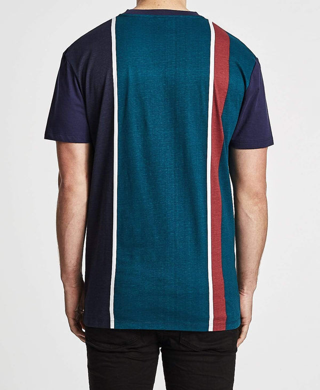 Kiss Chacey Money Relaxed Fit T Shirt Green/Blue