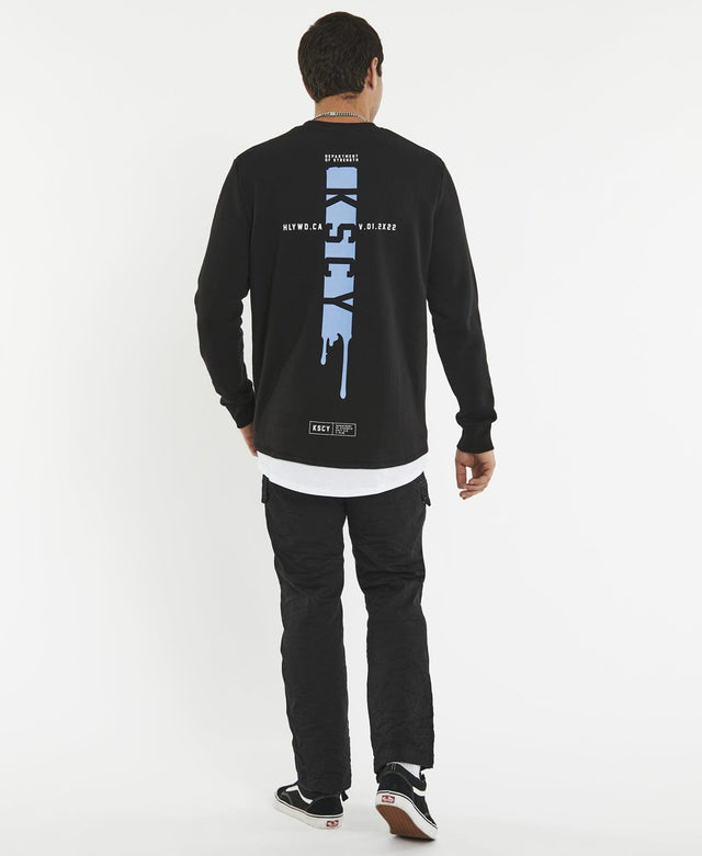 Kiss Chacey Montara Layered jumper Jet Black