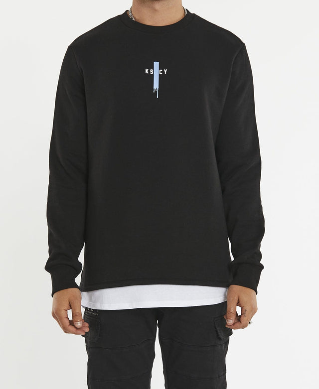 Kiss Chacey Montara Layered jumper Jet Black