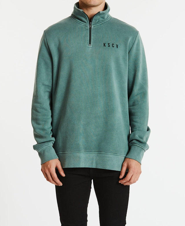 Kiss Chacey Pace Pull Over Jumper Pigment Pine