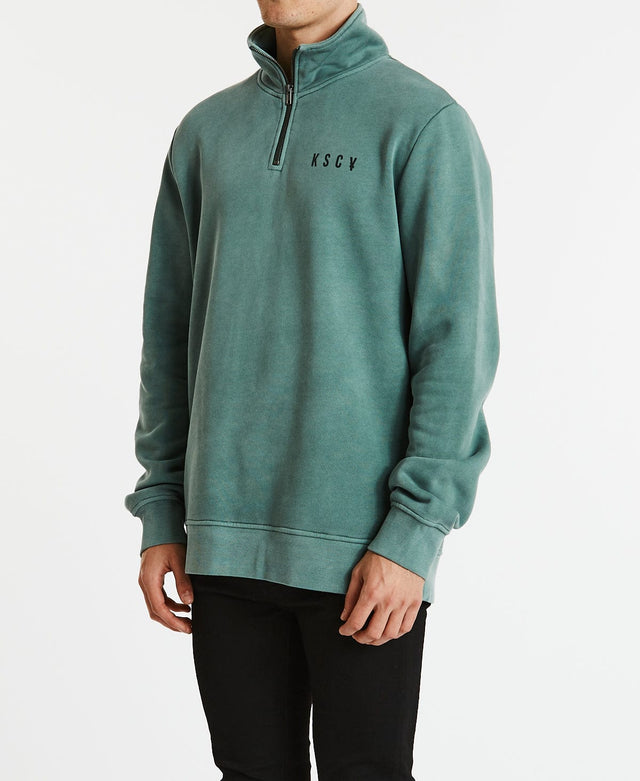 Kiss Chacey Pace Pull Over Jumper Pigment Pine