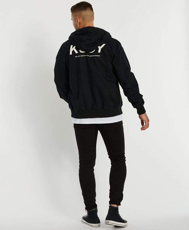 Kiss Chacey Pioneer Hooded Zip-Up Jacket Jet Black