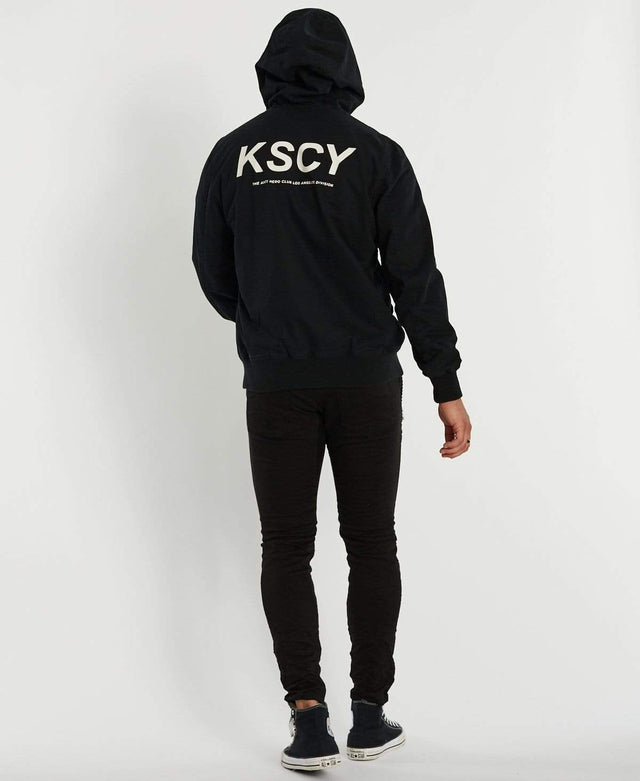 Kiss Chacey Pioneer Hooded Zip-Up Jacket Jet Black