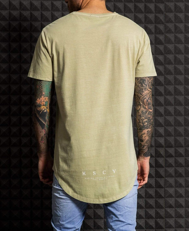 Kiss Chacey Prophet Dual Curved T-Shirt Pigment Sand