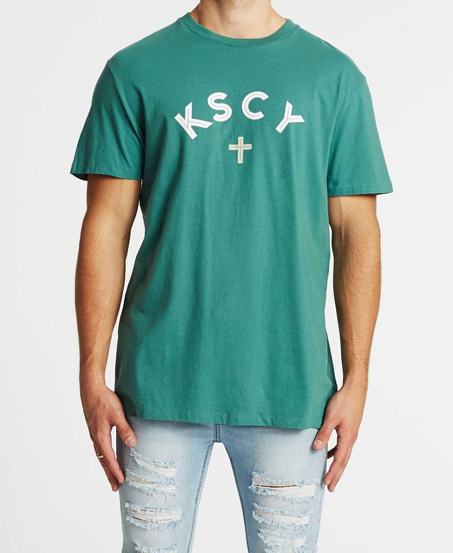 Kiss Chacey Safe Guard Relaxed Fit T-Shirt Oil Blue